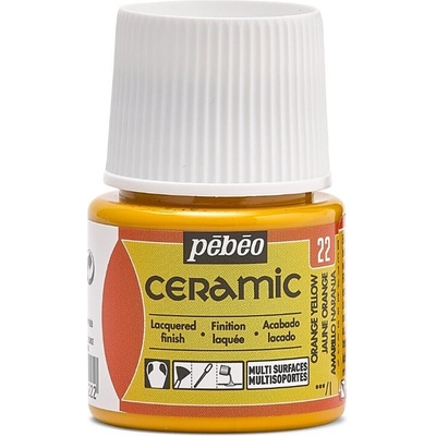 Pébéo Barva na keramiku Ceramic 45 ml 22 Orange Yellow