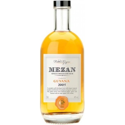 Mezan Single Distillery Guyana Diamond 2005 40% 0,7 l (holá láhev)