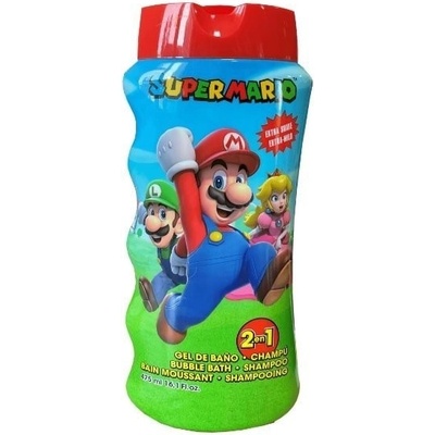 Disney Super Mario 2v1 šampón a pena do kúpeľa 475 ml