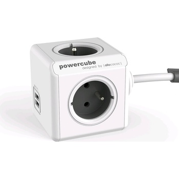 PowerCube kábel Extended USB 1,5m Sivý 2402GY/FREUPC