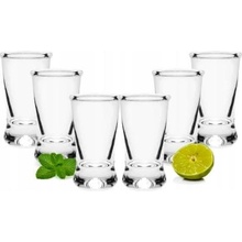 FLORENTYNA CZ s.r.o. Skleničky na vodku robustní klasické 6 kusů 25 ml