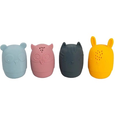 Bigjigs Играчки за баня Bigjigs - Животни (36018)