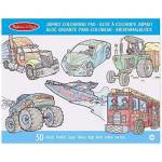 Melissa & Doug - Книжка за оцветяване - Превозни средства