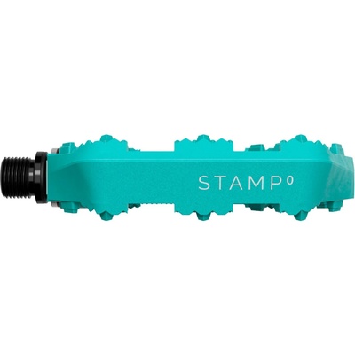 Crankbrothers Платформен педал Crankbrothers Stamp 0 Plattform-Pedal Platform pedals - Turquoise (860-4766-0412)
