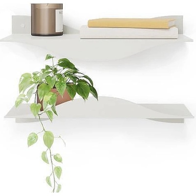 Umbra hk ltd (Канада) Комплект от 2 бр. рафтове umbra surf за стенен монтаж - цвят пясък (umbra 1023282-1313)