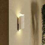 EGLO 902024 - LED външно стенно осветително тяло MONTARELLO 2xLED/4W/230V IP44 бяло (EG902024)