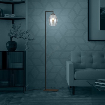 EGLO 390256 - Лампион ESTANYS 1xE27/40W/230V опушен (EG390256)