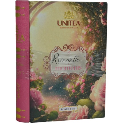Unitea Tea Books Romantic Moments plechovka čaj 100 g