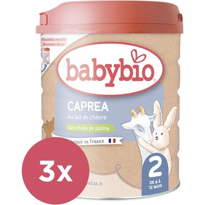 Babybio 2 CAPREA 3 x 800 g