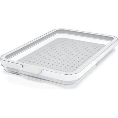Rotho CAUMA Organizér do chladničky, 3,1 × 18,4 × 28,2 cm, 1,3 l, plast, 1053601100