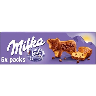 Milka Tender Cow jemné pečivo s kousky čokolády 140 g