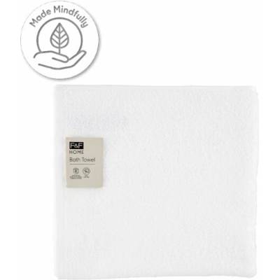 F&F Home white osuška 70 x 120 cm