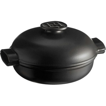 Emile Henry Delight Керамична тенджера, 2, 5 л, черен (EH779563)