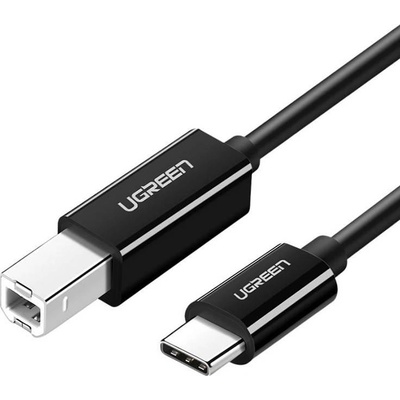 Ugreen US241 USB-C 2.0 k tiskárně USB-B, 1m, černý