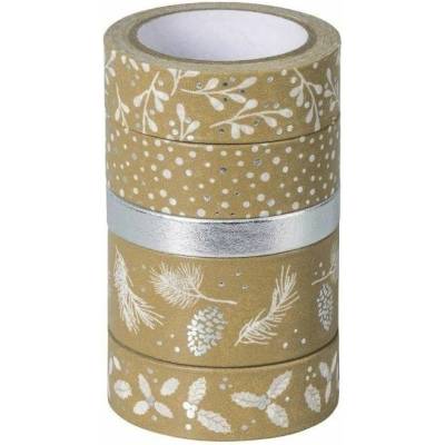 Heyda vánoce stříbrné sada 5 ks