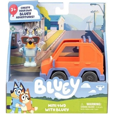Moose Toys Bluey terénní auto s figurkou