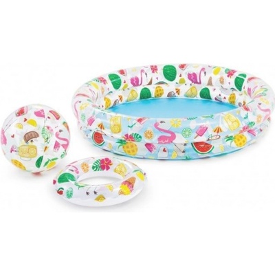 Intex 59460 Fruity set (bazén + kruh + míč) 122 x 25 cm