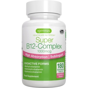 Igennus Супер В12 Комплекс 1000 мкг - 180 таблетки