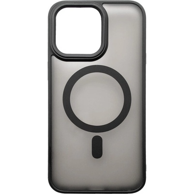 Sturdo Tvrdený kryt iPhone 15 Pro, čierny (Magsafe Frosted)