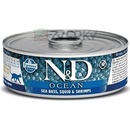 N & D CAT OCEAN Adult Tuna & Squid & Shrimps 80 g