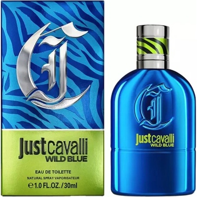 Roberto Cavalli Just Cavalli Wild Blue toaletná voda pánska 30 ml