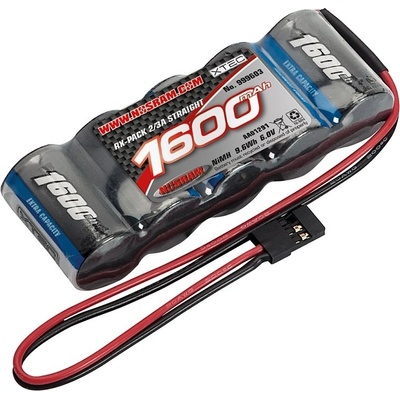 NOSRAM XTEC RX-pack Straight 2/3A NiMH JR 6.0V 1600mAh
