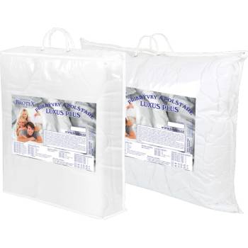 Brotex přikrývka Luxus Plus zimní 1300g polštář Luxus plus 900g zip 140x200