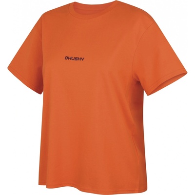 Husky Tee Stamp L orange
