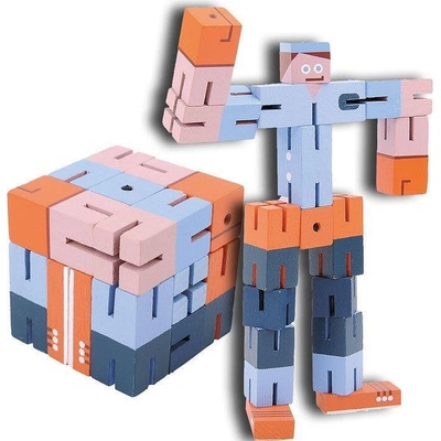Fridolin Логически 3D куб Fridolin Puzzle Boy, Син
