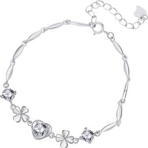 Silenti Jewelry Сребърна гривна "Блаженство