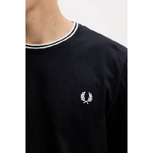 Fred Perry Памучна блуза с дълги ръкави (M9602.795)