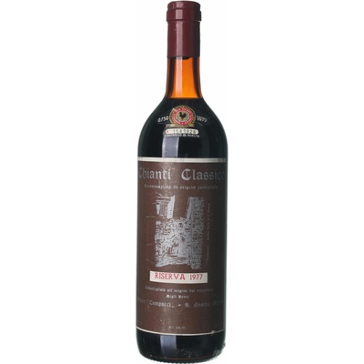 S. Gusme Chianti Riserva suché červené 1977 0,75 l (holá láhev)