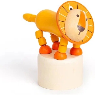 Bigjigs Toys mačkací zvířátka Safari Lev
