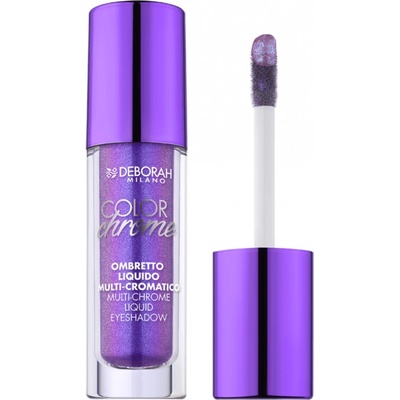 Deborah Milano tekutý oční stín Color Chrome, 02 Ultraviolet 4,9 g