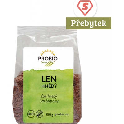 ProBio Len hnědý BEZLEPKOVÝ BIO 150 g