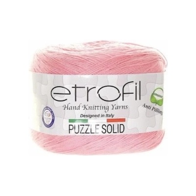 Příze Puzzle Solid růžová PS007
