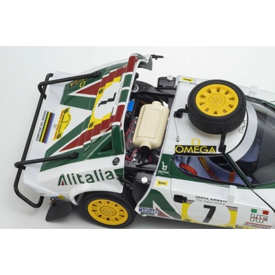 Kyosho Lancia Stratos HF S.Munari 3rd Safari Rally 1977 Nr.7 1:18