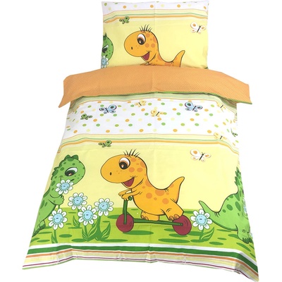 Babyland PP124 Dino oranžový 62 x 42 cm 120 x 90 cm