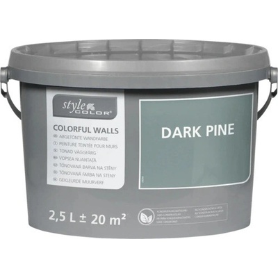 StyleColor Dark Pine 2,5 l zelená