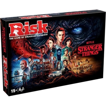 Hasbro Настолна игра Risk: Stranger Things - Семейна (WM04652)
