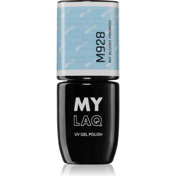 MylaQ UV Gel Polish My Promise гел лак за нокти цвят My Bluish Promise 5ml