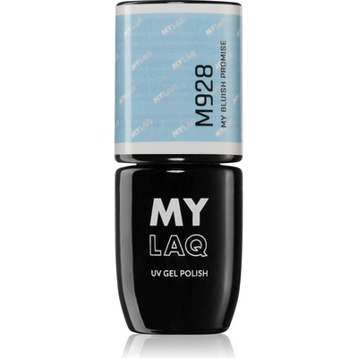 MylaQ UV Gel Polish My Promise гел лак за нокти цвят My Bluish Promise 5ml