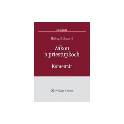 Zákon o priestupkoch – komentár