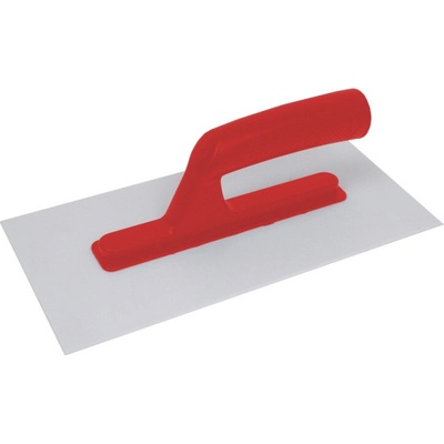 TOPTRADE hladítko ABS, plastové, s otvorenou rukoväťou, 280 x 140 x 3 mm, hobby