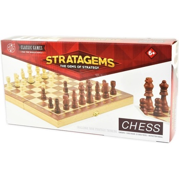 Robetoy Класически дървен шах с фигури Robetoy - Детски (RO26503)