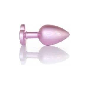 Boss of Toys Plug-Jewellery Pearl Pink Heart PLUG- Clear L
