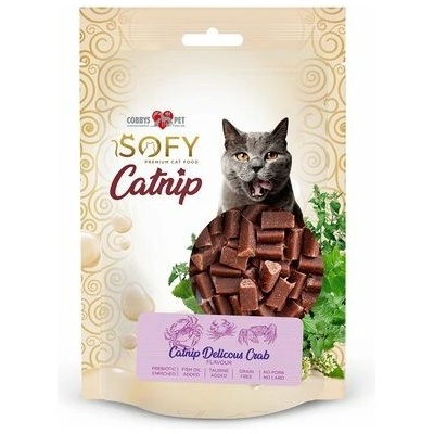 COBBYS PET SOFY CATNIP DELICOUS CRAB 50 g