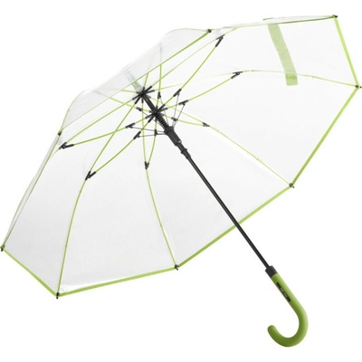 Fare Deštník Fare 7112, holový, transparetní, automatický COT46711212299-lime UNI Zelená lime