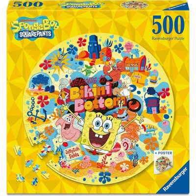 Ravensburger Kulaté SpongeBob 500 dielov