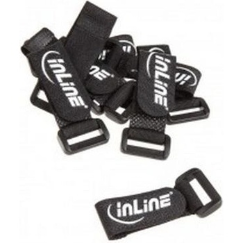 InLine 59945E кабелна връзка Найлон Черен 10 броя (59945E) (59945E)